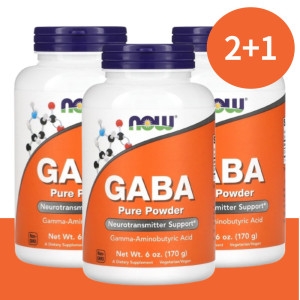 나우푸드 GABA 퓨어 파우더 170g (3개)