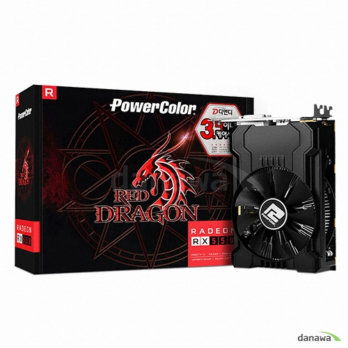 PowerColor 라데온 RX 550 레드드래곤 OC D5 2GB 디앤디컴