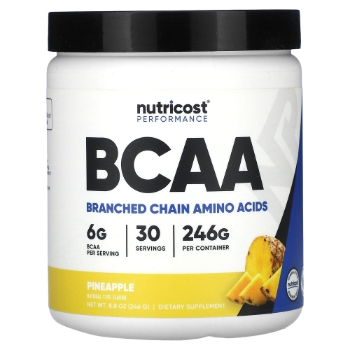 뉴트리코스트 퍼포먼스 BCAA 파인애플맛 246g (1개)_이미지