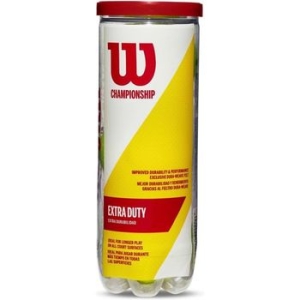 <b>윌슨</b> Tennis <b>공</b> 하드코어 챔피언쉽 WRT100101 1캔 3구입 2Set 총 6구