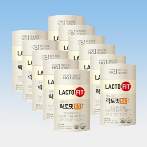 종근당건강 종근당건강 락토핏 50대+ 2g 60포 (11개)_이미지