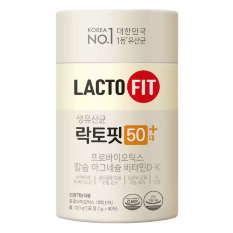 종근당건강 종근당건강 락토핏 50대+ 2g 60포 (11개)