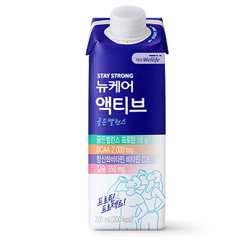 대상웰라이프 뉴케어 액티브 골든밸런스 200ml (120개)_이미지