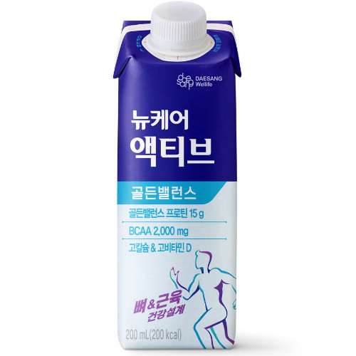 대상웰라이프 뉴케어 액티브 골든밸런스 200ml (120개)