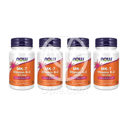 나우푸드 MK7 비타민 K2 100mcg 60캡슐 (4개)