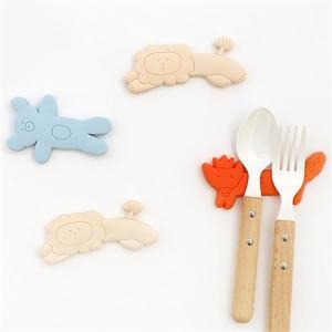 로마네 Brunch Brother 실리콘 수저받침_이미지