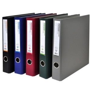 알파 합지D링바인더 3공 KD-301 A4/3cm/200매 회색_이미지
