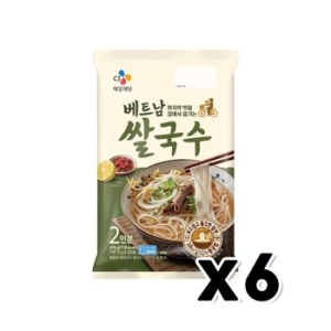 CJ제일제당 베트남 쌀국수 375g (6개)