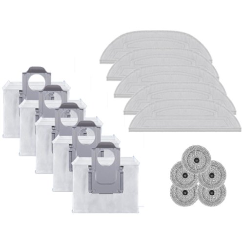 마당 로보락 S8 MaxV Ultra 호환 소모품 3종 세트 (15개)_이미지