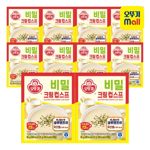 오뚜기 비밀 크림컵스프 66g (10개)_이미지