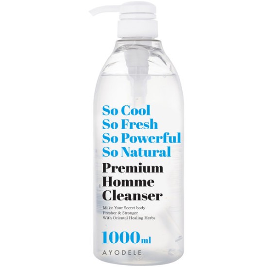 아요델 쏘쿨 쏘프레쉬 남성청결제 1000ml (1개)_이미지