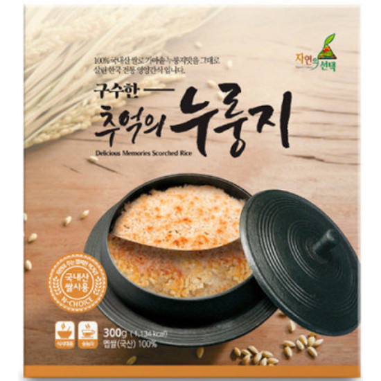 엔초이스 자연의선택 구수한 추억의 누룽지 300g