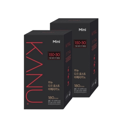 미니 다크 로스트 아메리카노 180개입