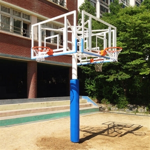 월드 고정식 농구대 3면 WDB-1059 초등용 H2600mm 일반용 H3050mm 농구골대
