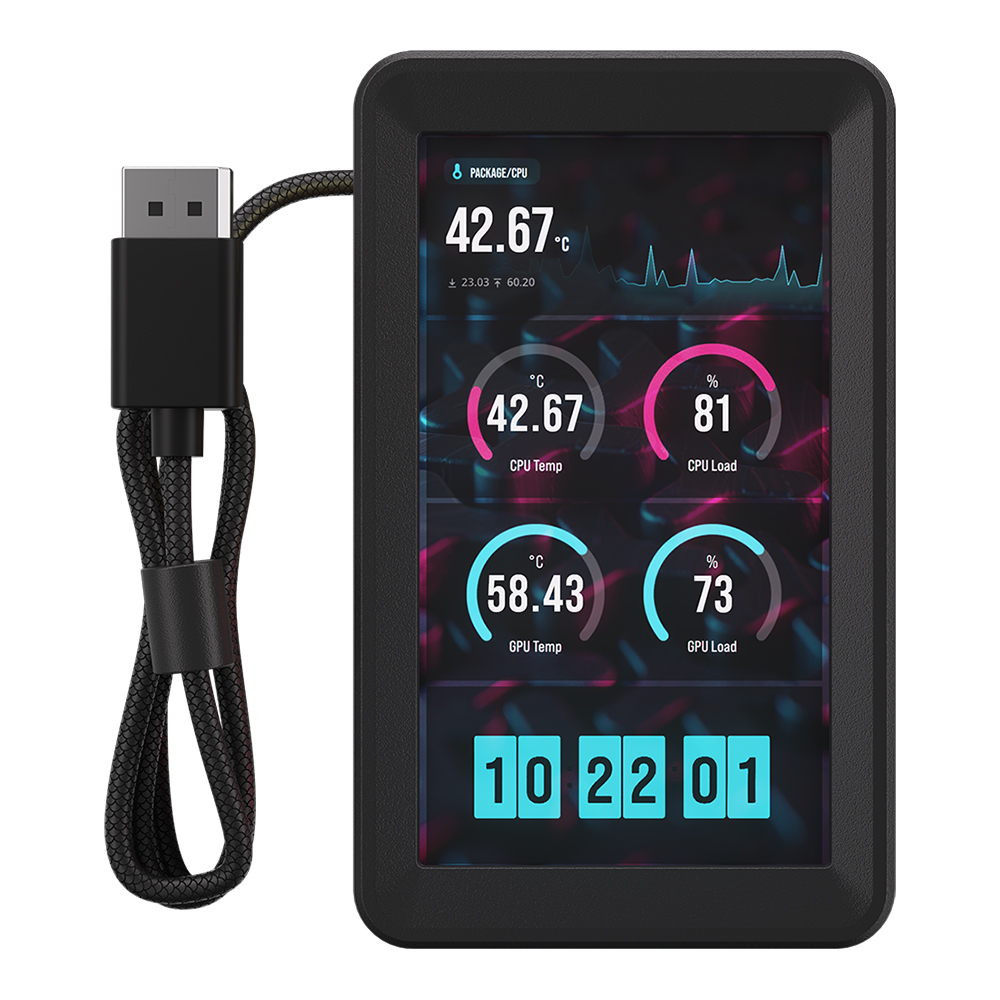 CORSAIR iCUE LINK 5″ LCD Screen Module (블랙)_이미지