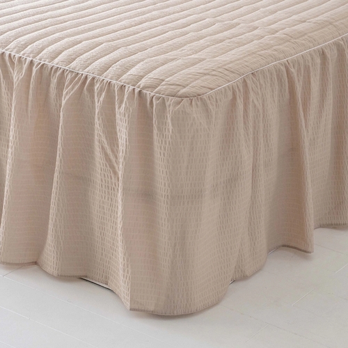 도르미베네 모스패스 여름 시어서커 프릴 베드스커트 (킹 K)_이미지