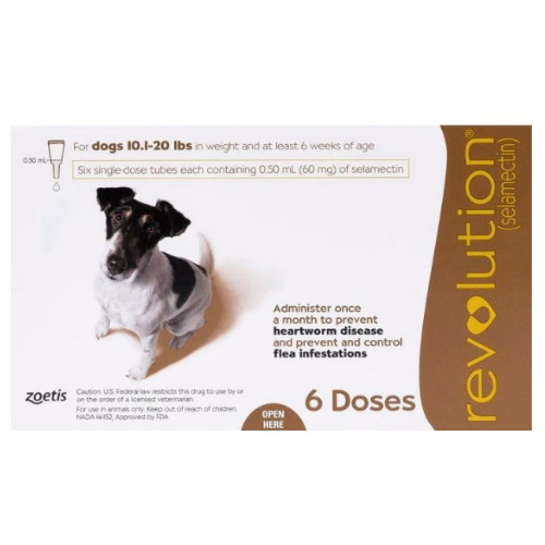 조에티스 ㅤ레볼루션 강아지 심장사상충약 5.1-10.0kg 3개입 (4개)_이미지