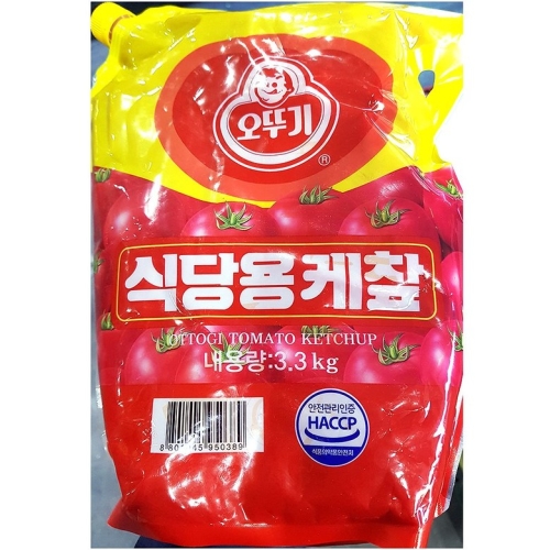 오뚜기 식당용 케찹 리필 3.3kg (5개)_이미지