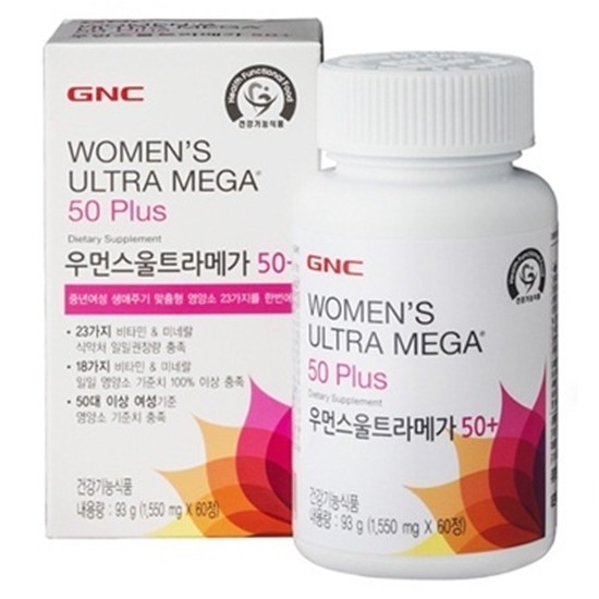 GNC 우먼스울트라메가 50 PLUS 60정 (1개)_이미지
