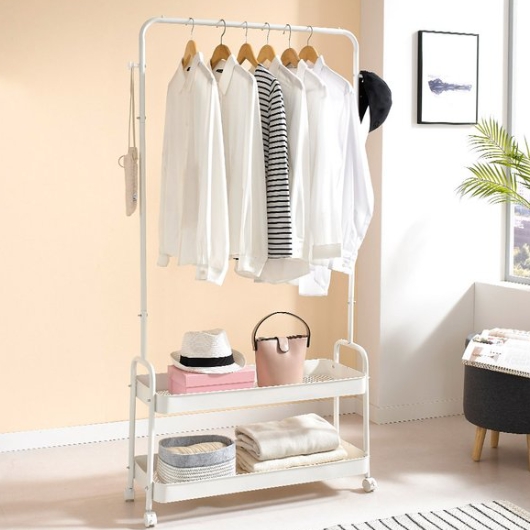 리빙위즈 리드 트롤리 2단 행거 800