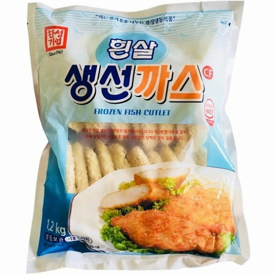 한성기업 흰살 생선까스 1.2kg