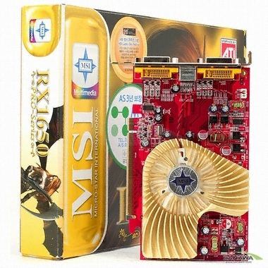 MSI �󵥿� X1650Pro RX1650PRO-T2D256E 256MB MSP