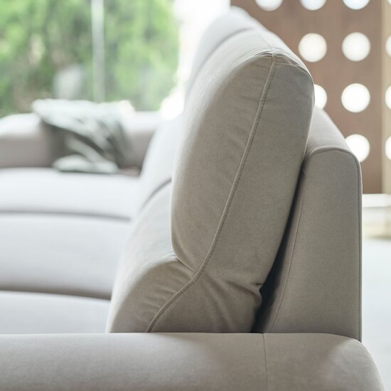 에싸 세이렌 카시미라 패브릭 소파 4인용 (스툴별도)_이미지