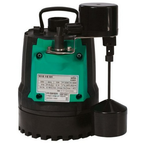 윌로펌프 소형 배수 자동 펌프 WED510V1LA_이미지