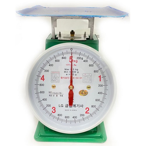 금성계기사 지시저울 (5kg/20g)_이미지