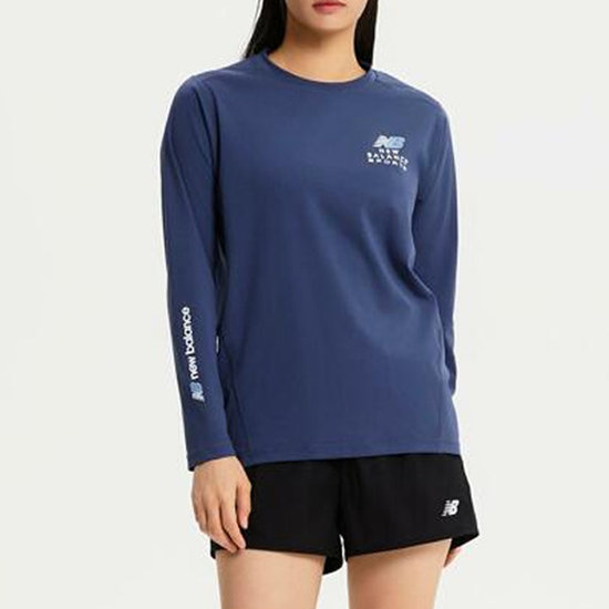 뉴발란스 공용 베이직 긴팔 래쉬가드 NBNDE22613-52_이미지