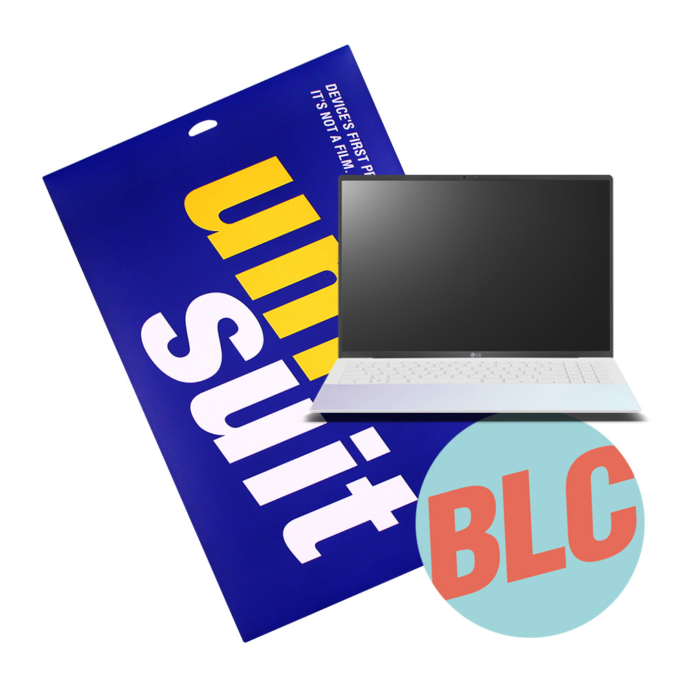 모이다 유니슈트 LG전자 그램 스타일16 16Z90RS 16ZD90RS 블루라이트 차단 액정보호필름 (액정 2매)