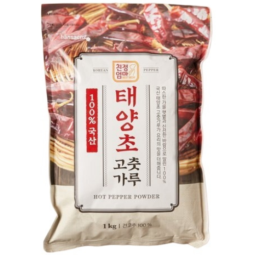 친정엄마 태양초 고춧가루 1kg