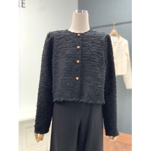 애티쉬 깃털 트위드블라우스 BBS1R774