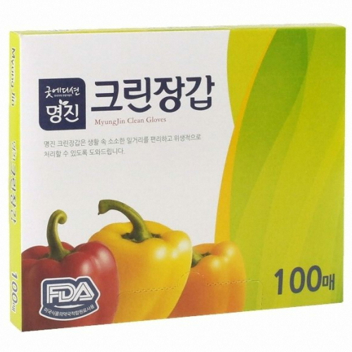 홈에디션명진  크린 위생장갑 100매