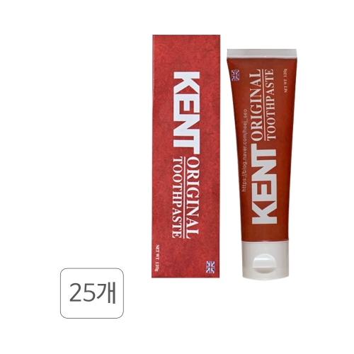 켄트 오리지널 치약 120g (25개)