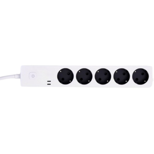 아모스아인스가구 5구 16A 에이닷파워5 USB 멀티탭 (2m)_이미지