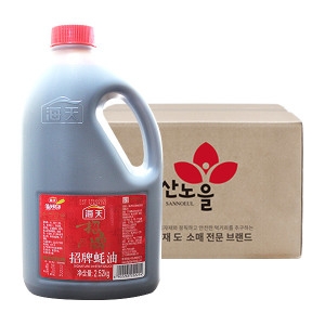 해천 굴소스 1BOX 2.45kgX4개_이미지