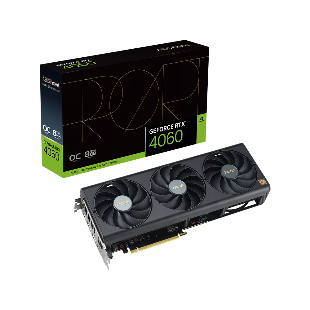 ASUS ProArt 지포스 RTX 4060 O8G OC D6 8GB 인텍앤컴퍼니_이미지