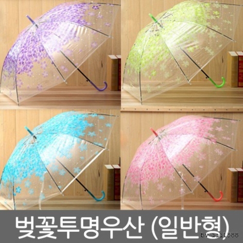 벨포드 투명벚꽃우산사쿠라우산우산양산우비우의_이미지