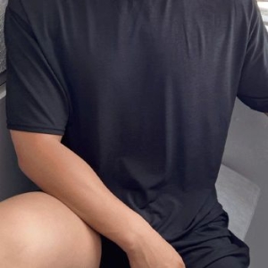 머시따 썸머 아이스 에어 스판 활동성 오버핏 반팔 티셔츠