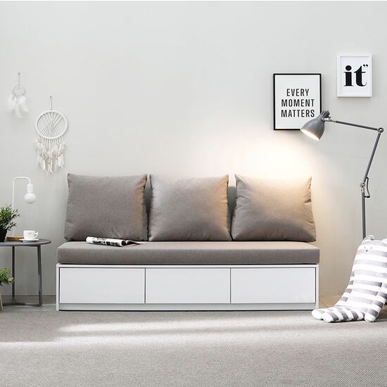 나무뜰 코젯 수납 패브릭 소파 3인용_이미지