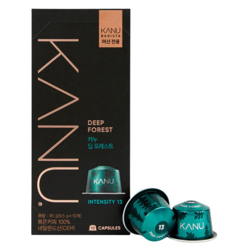 동서식품 맥심 카누 바리스타 딥 포레스트 캡슐커피(카누머신 전용) 10캡슐 (4팩)_이미지