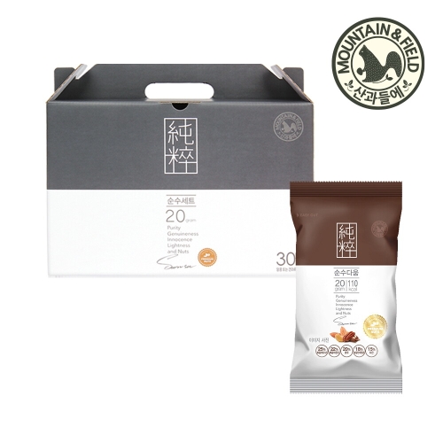 산과들에 하루견과 순수다움 30봉 선물세트 (1개)_이미지