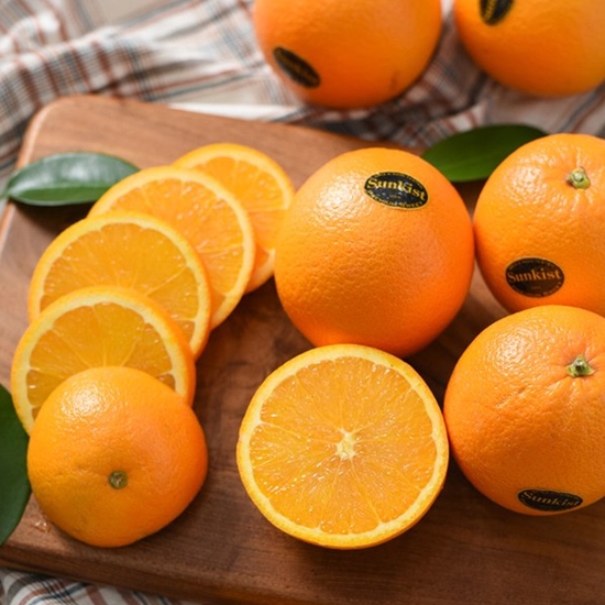 썬키스트 고당도 블랙라벨 오렌지 중과 40개(과) 7.6kg내외 (1개)_이미지