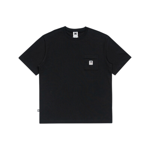 레인보우 소로나 포켓 반팔 티셔츠 K5223LRS15BLK