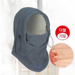기모 후드 넥워머 겨울 스키장 여행 등산 방한용품_이미지