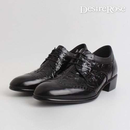 디자이어로즈 남자 직장인 소가죽 키높이 구두 5cm  6118875_이미지