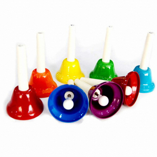 SOL 컬러 핸드벨 8음 EFC-48