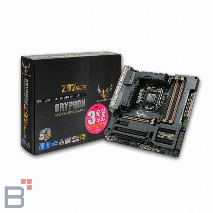 ASUS GRYPHON Z97 ARMOR EDITION + USB3.1 CARD STCOM