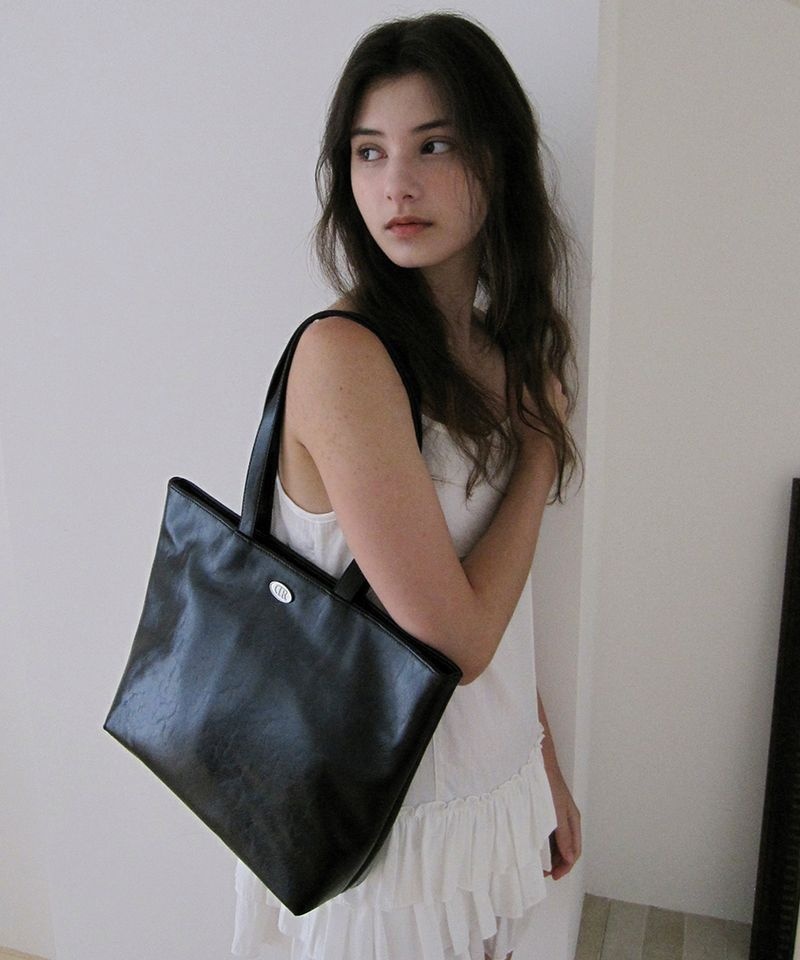 �θ��� DUMARO ��� �� ����� / ���� Dion Big Shoulder Bag Black 3057787